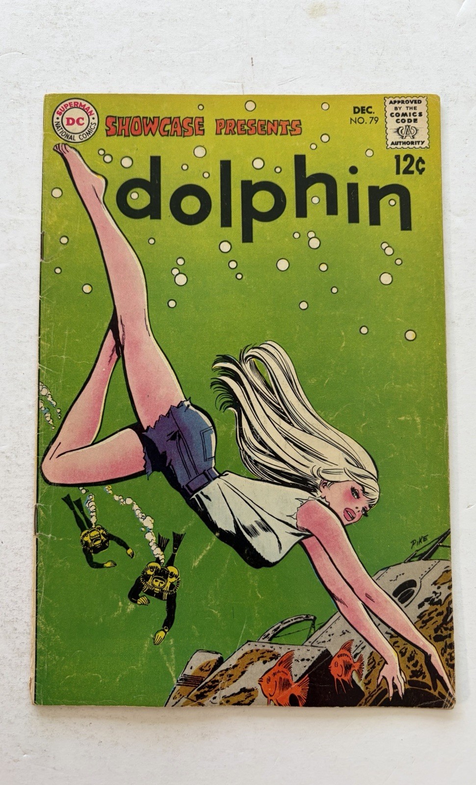 Showcase Presents 79 DC Comics 1968 1st App. “Dolphin” Solid Copy Origin Aqualad