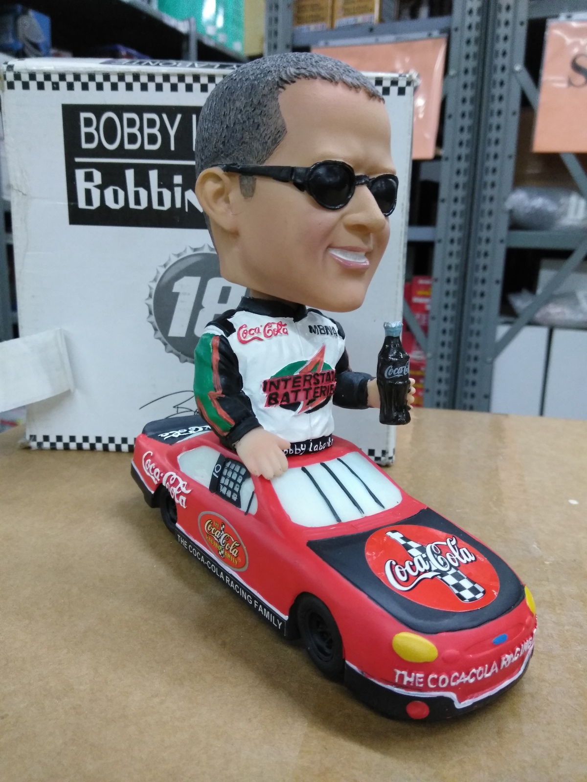 Bobby LaBonte Bobblehead NASCAR Bobby LaBonte Bobblehead NASCAR