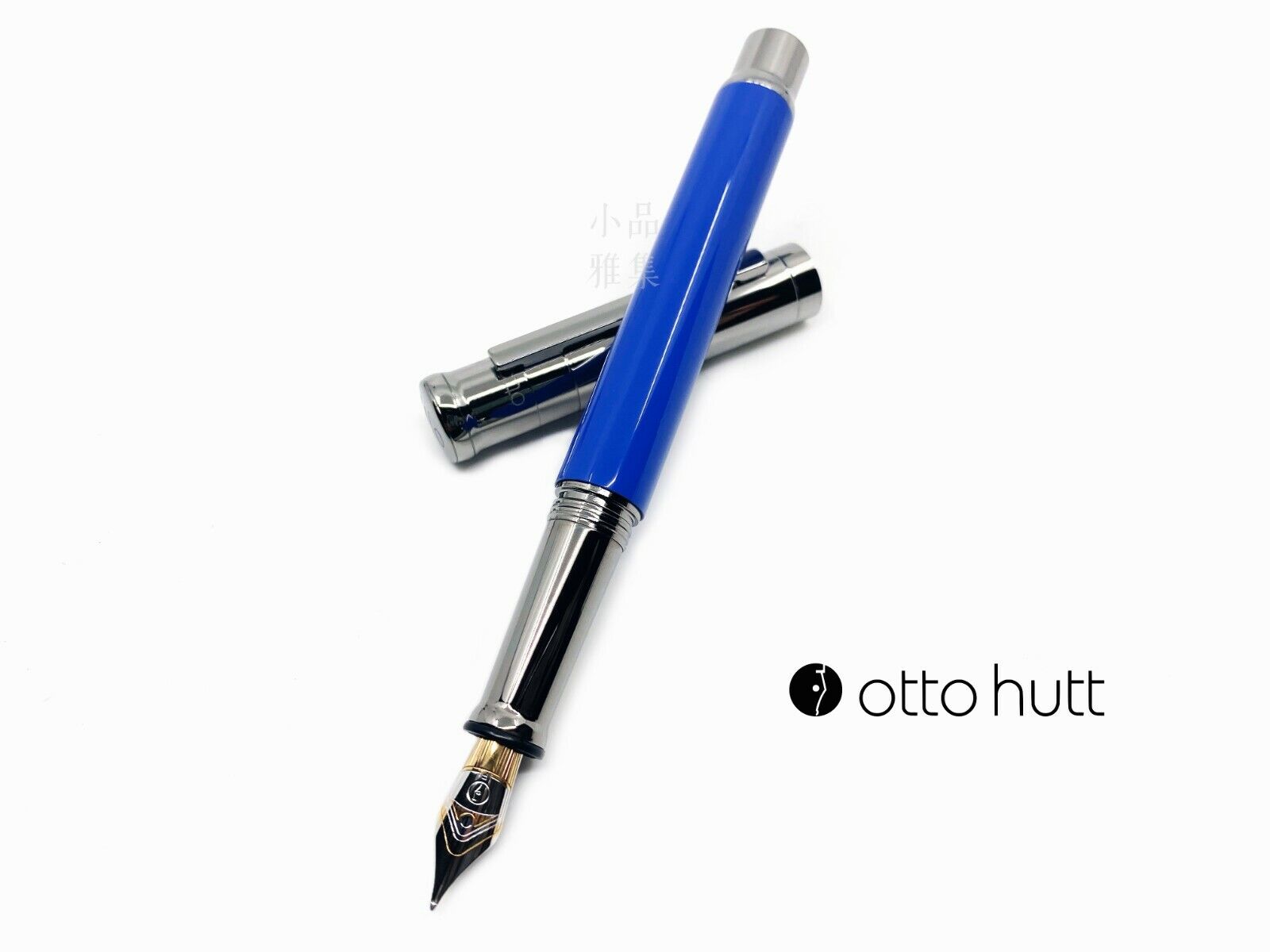 Otto Hutt Special Edition Design 04 Bright Blue Fountain Pen