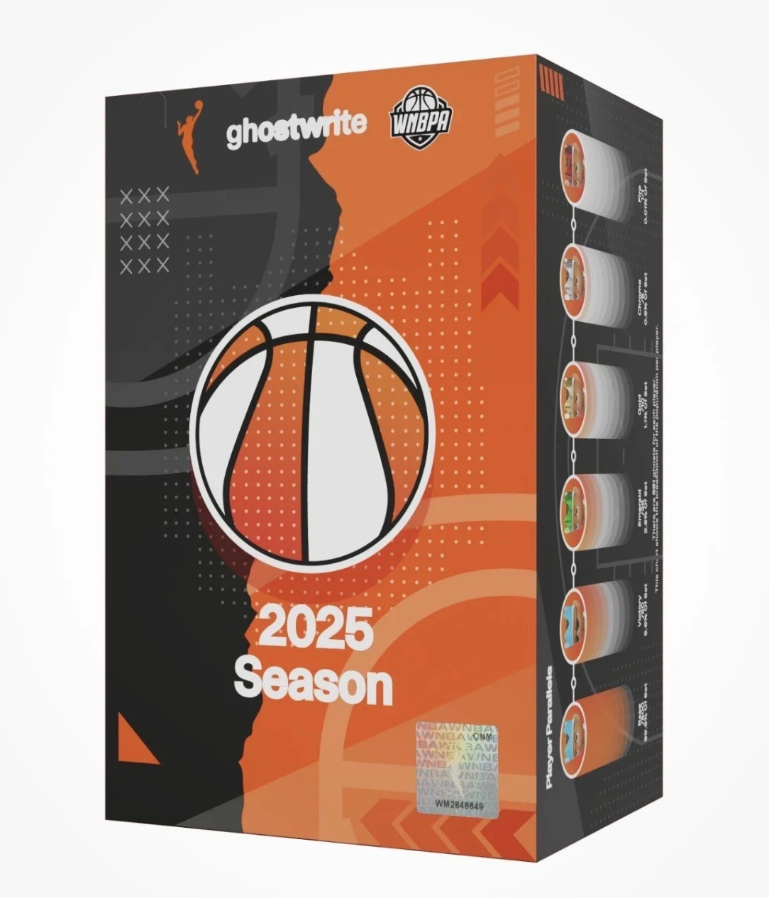 GHOSTWRITE x WNBA 2025 SEASON BLIND BOX 12 CT CASE FACTORY SEALED