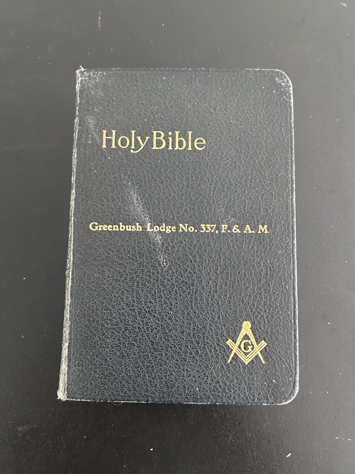 Vin 1928 Freemason Holy Bible With Masonic Helps Oxford Greenbush Lodge F&A.M. Vin 1928 Freemason Holy Bible With Masonic Helps Oxford Greenbush Lodge F&A.M.