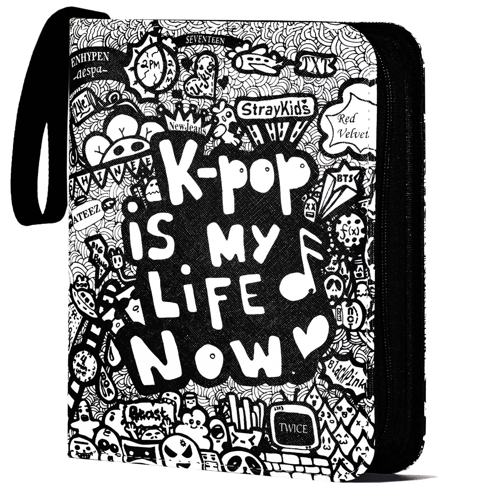 Kpop Photocard Binder Holder 440 Pockets A5 3 Ring Binder Pages