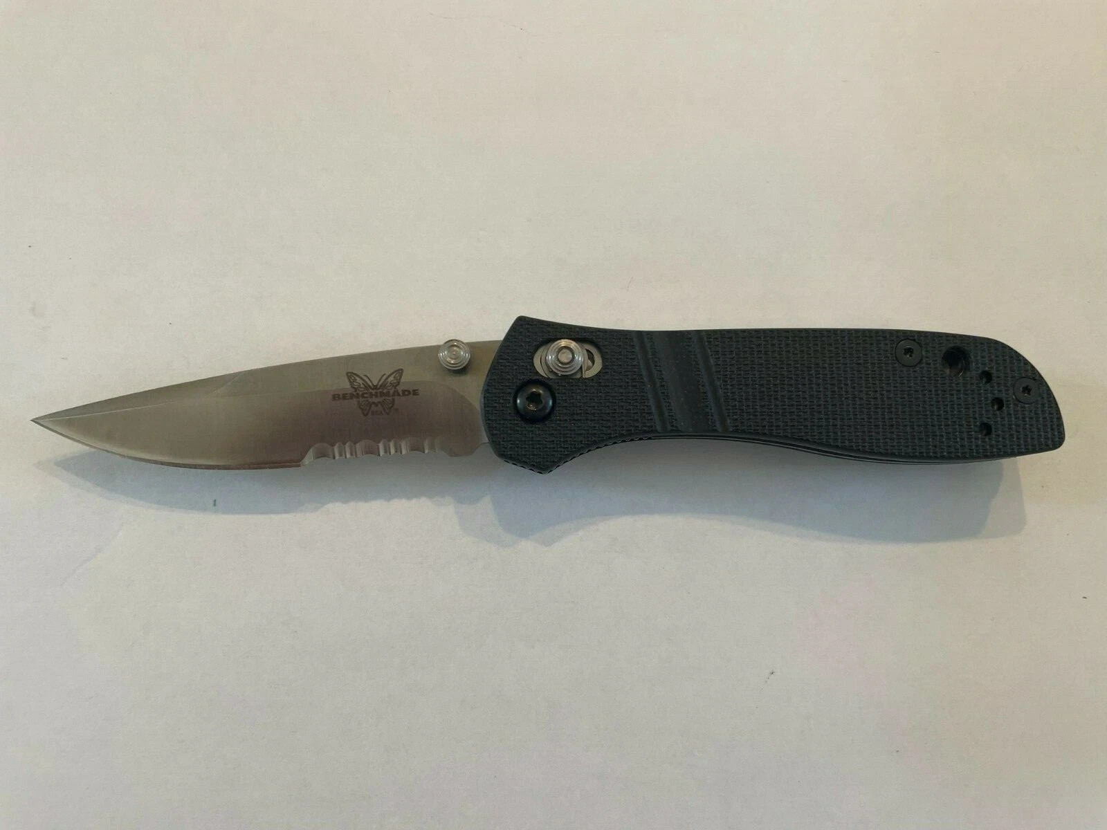 2026NEW Benchmade 273GY-1 Mini Adamas Axis Lock Black G10 Handle Folding Knife