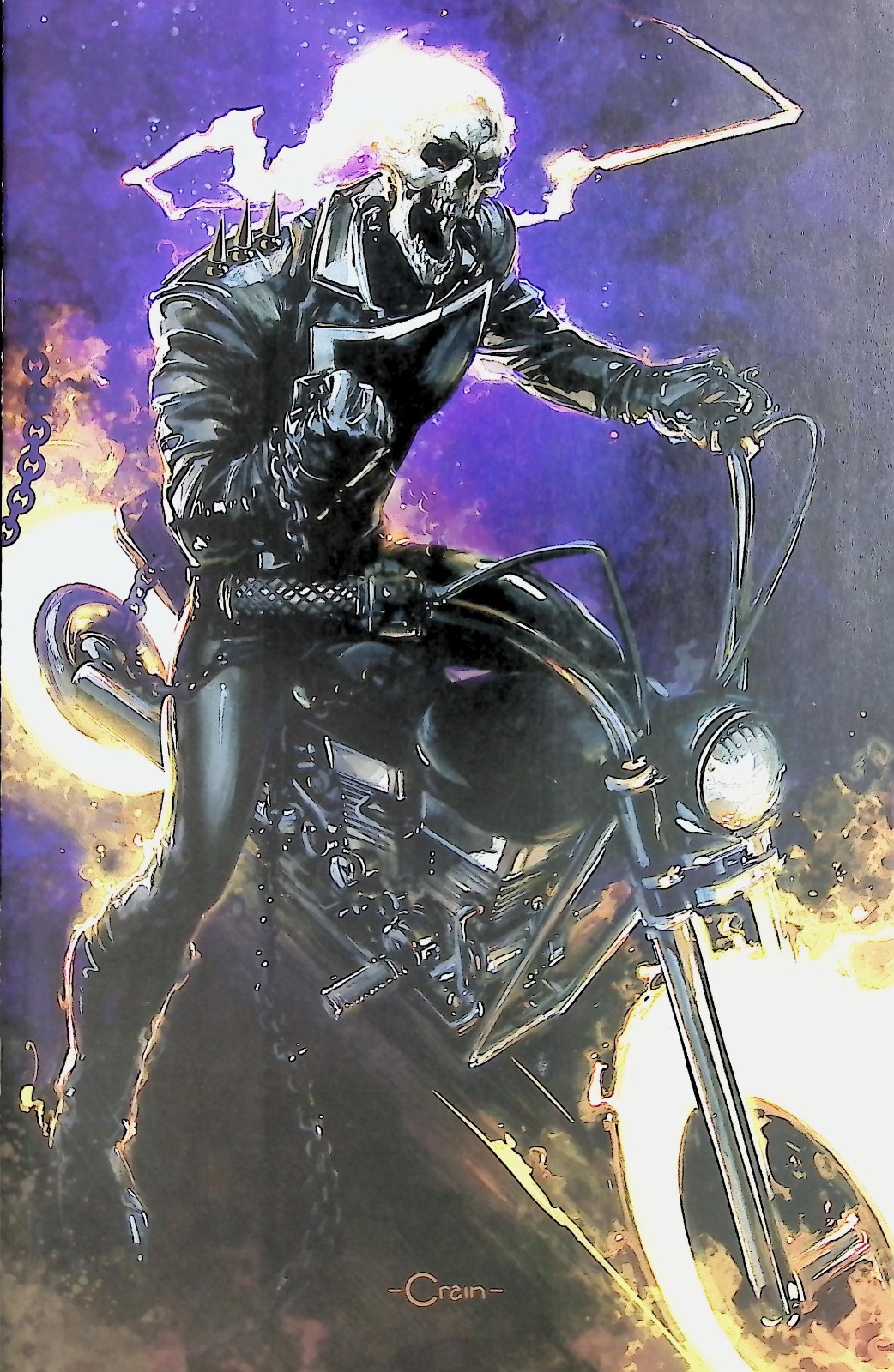SPIRITS OF VIOLENCE #4 CLAYTON CRAIN 1:50 VIRGIN VARIANT MARVEL COMICS SPIRITS OF VIOLENCE #4 CLAYTON CRAIN 1:50 VIRGIN VARIANT MARVEL COMICS