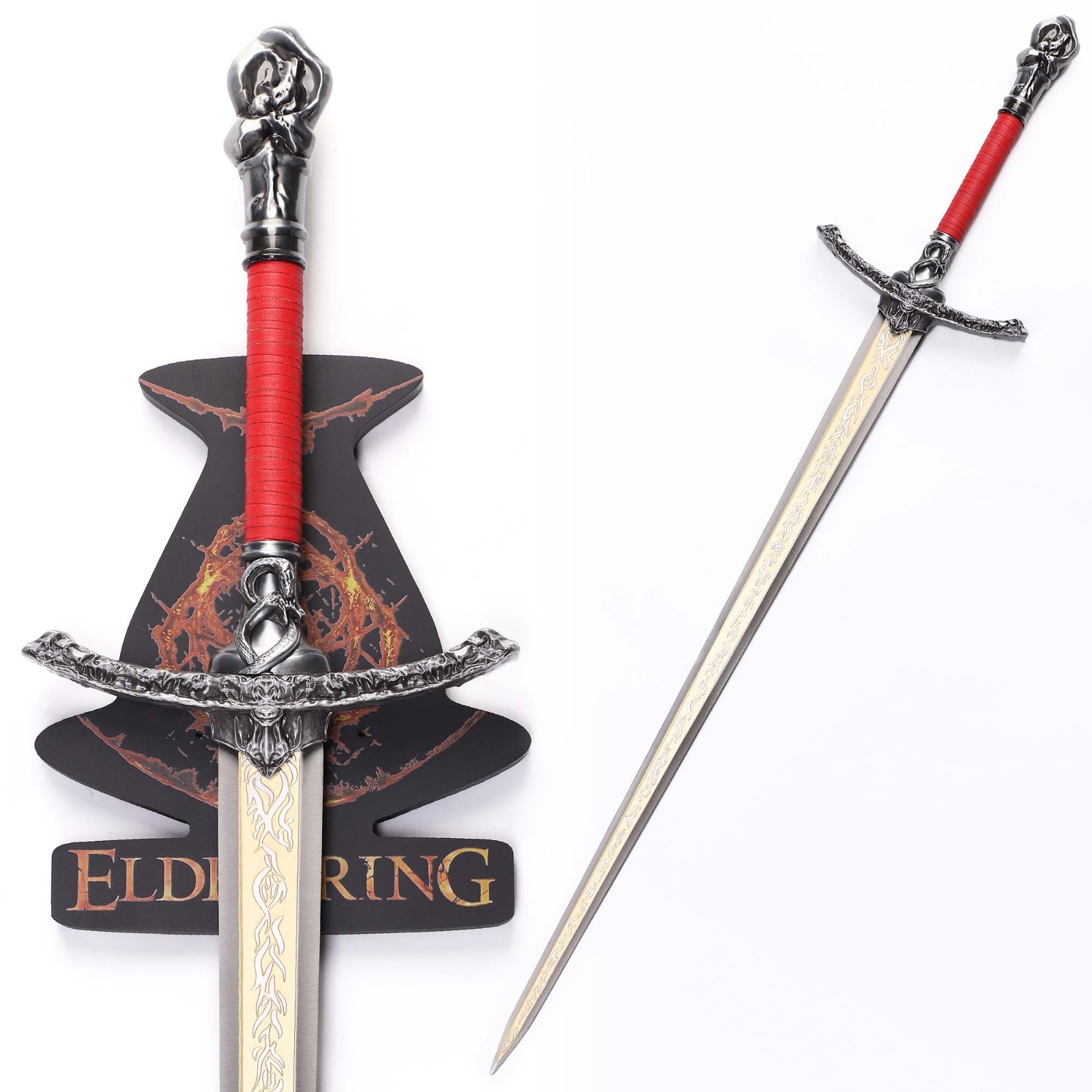 Elden Ring Red Twin Moon Knight Sword Elden Ring Red Twin Moon Knight Sword