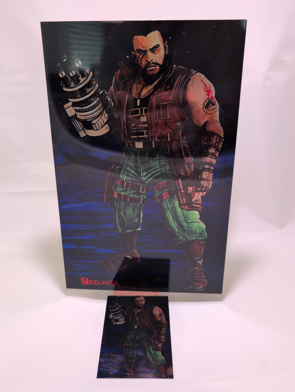 Final Fantasy Artist Showcase Metal 1 of 1 - 2026 MegaCon - Dan Neidlinger - COA