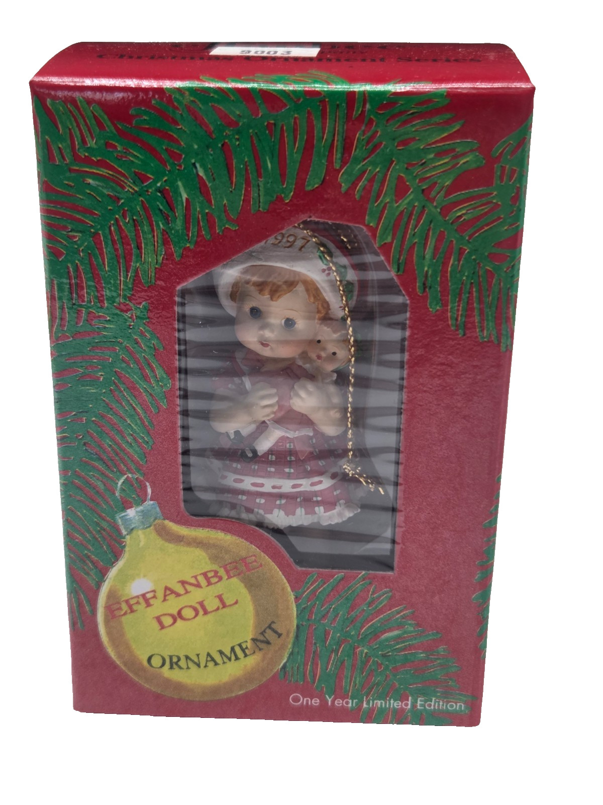 Effanbee Doll Christmas Ornament 1997 NIB NOS