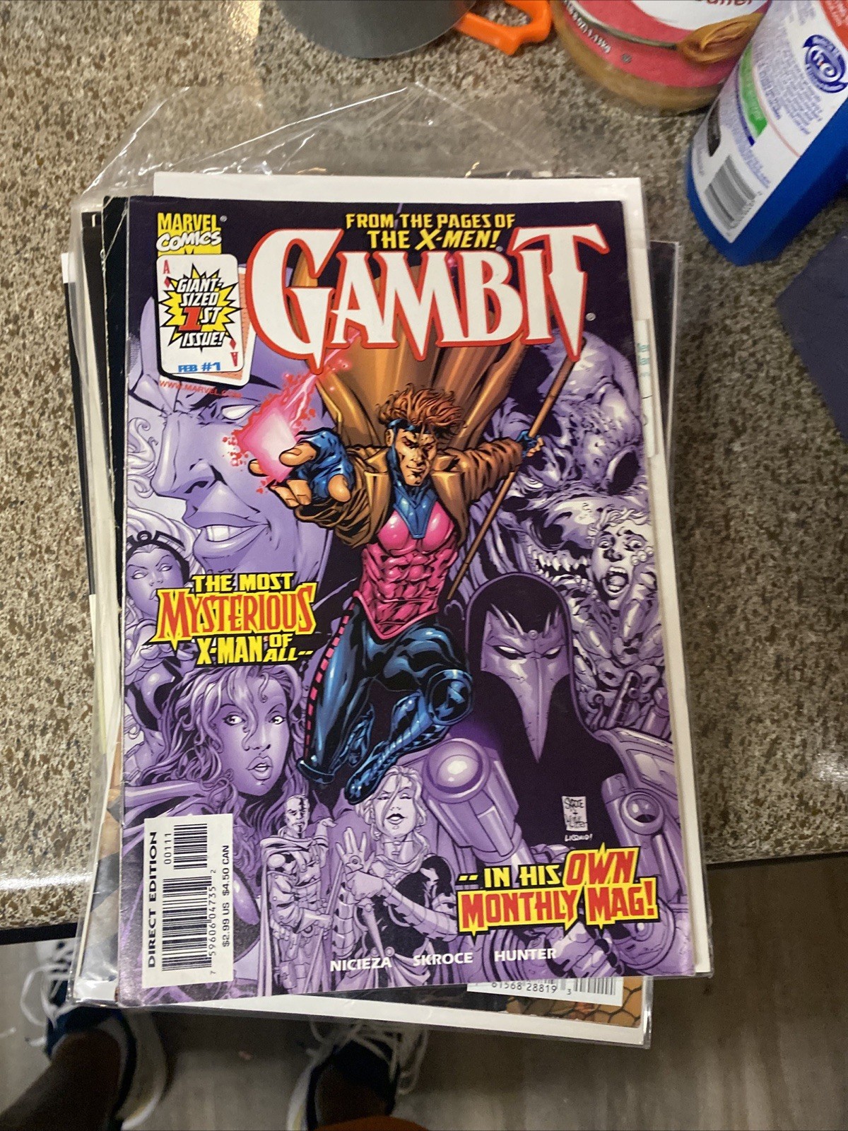 Gambit #1 Cover A NM- 9.2 (Marvel 1999) Gambit #1 Cover A NM- 9.2 (Marvel 1999)