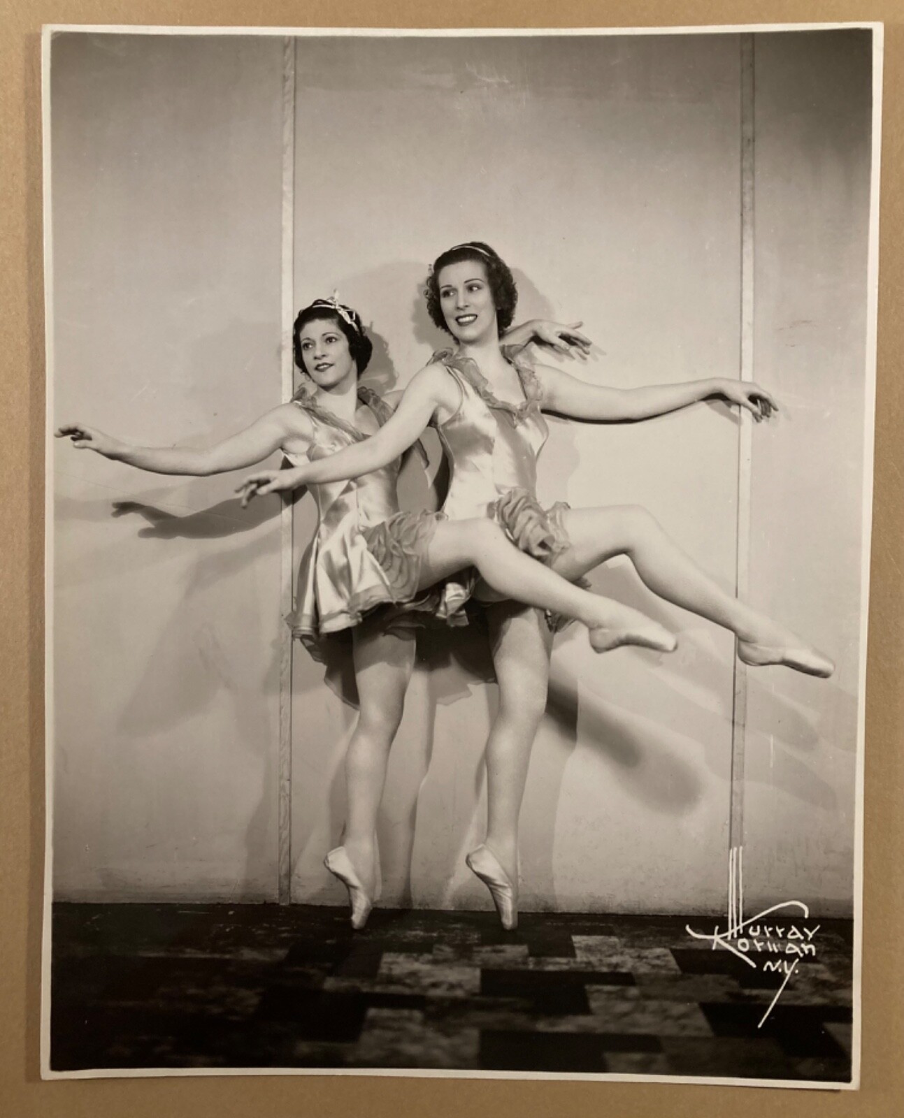 risqué Sexy Hollywood Ballet ballerina photo Marley & Elsa 1936 Warner Bros.
