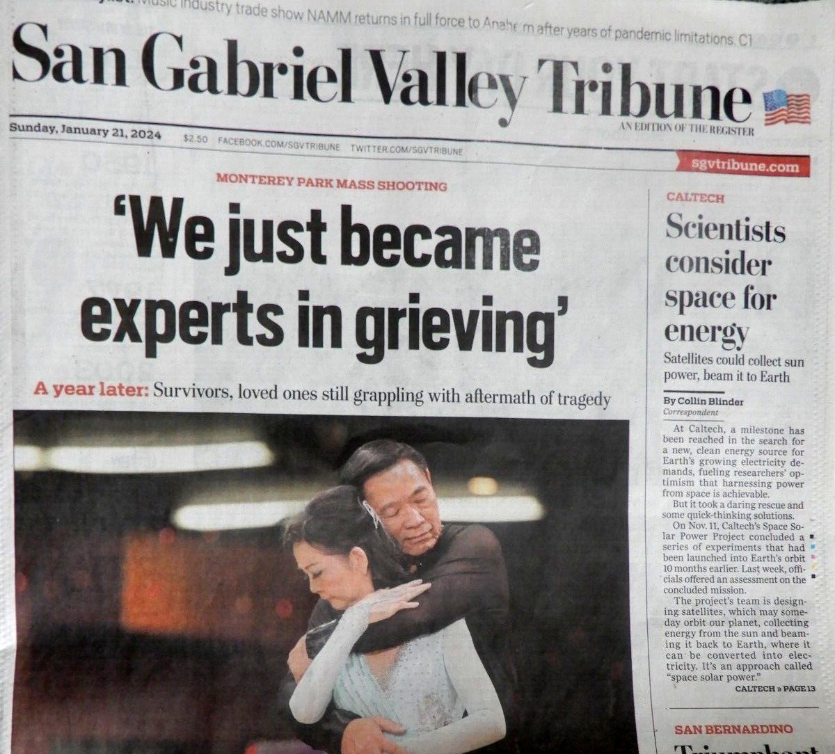 SAN GABRIEL VALLEY TRIBUNE NEWSPAPER January 21, 2024 WHY TRUMP WILL WIN AGAIN