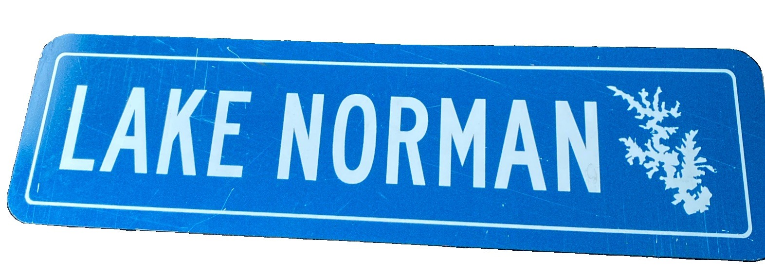 Vintage 1970S-80s Lake Norman Street Sign Lake Norman Nc 18X5