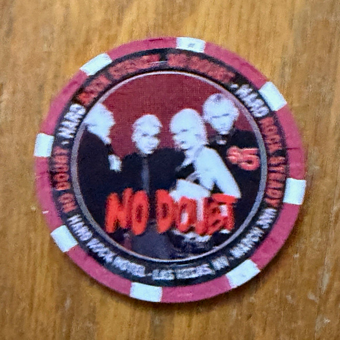 no Doubt Hard Rock Hotel & Casino Las Vegas Nevada $5 Casino Chip no Doubt Hard Rock Hotel & Casino Las Vegas Nevada $5 Casino Chip