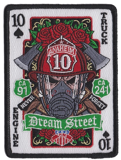 Anaheim Station 10 Dream Street Fire Patch NEW ..