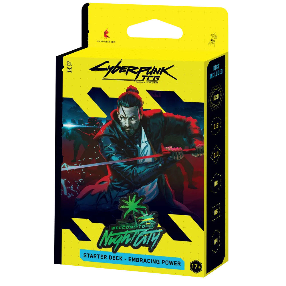 Pre-Sale: Cyberpunk TCG - Embracing Power - Retail Starter Deck (English)