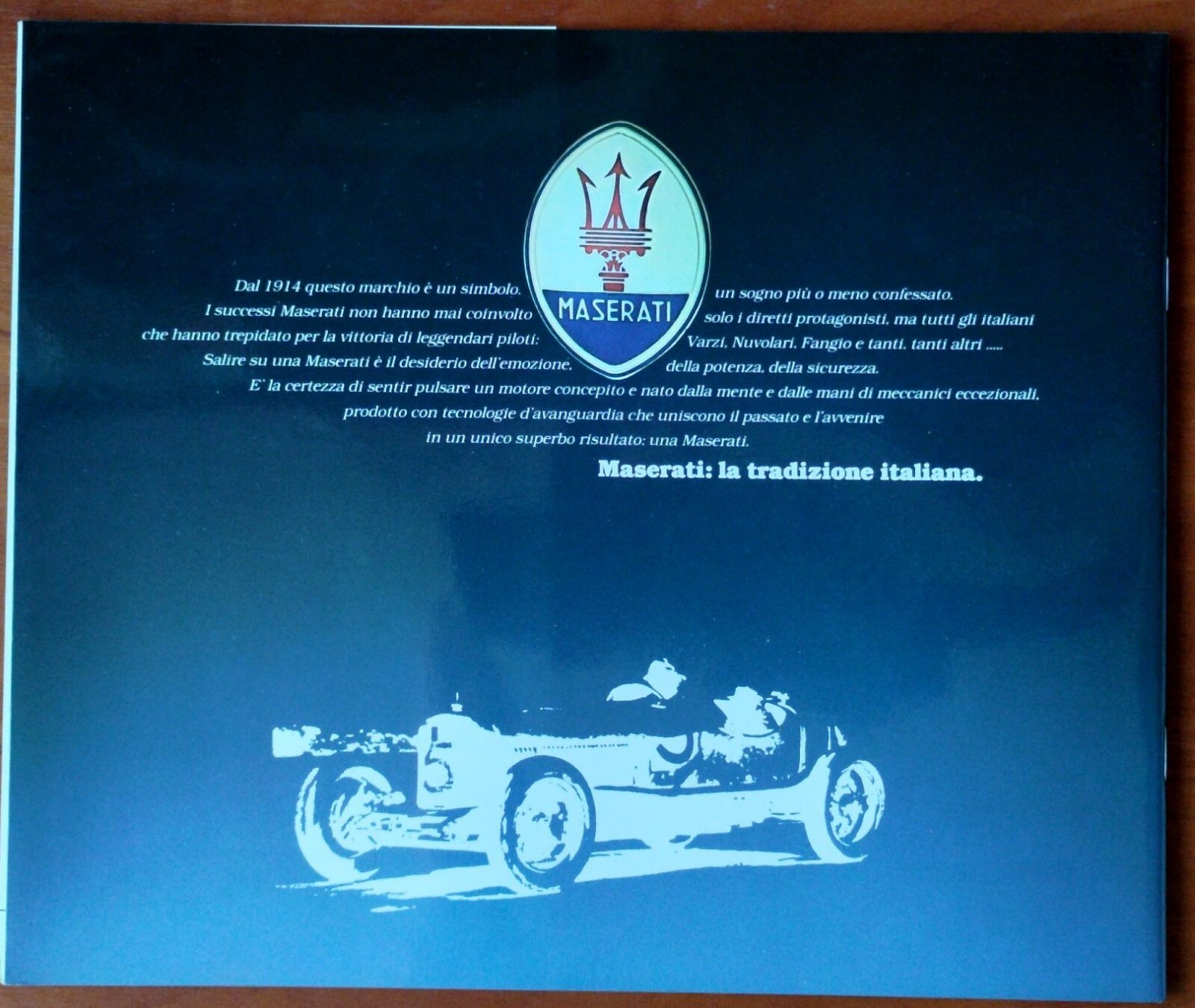 Maseratti brochures year 1995