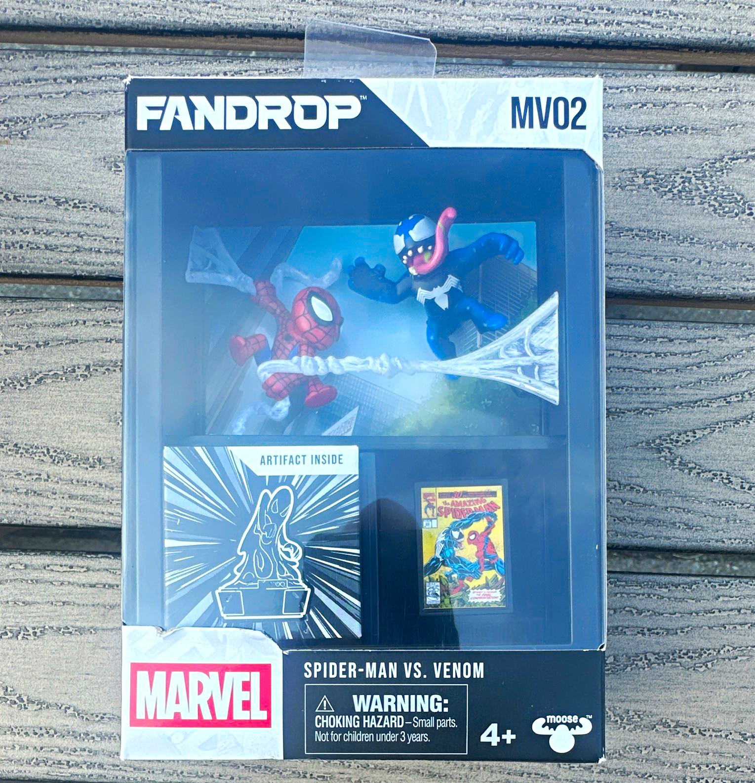 FANDROP Marvel Spider-Man vs Venom MV02 1:12 Scale Boxed Figure Set