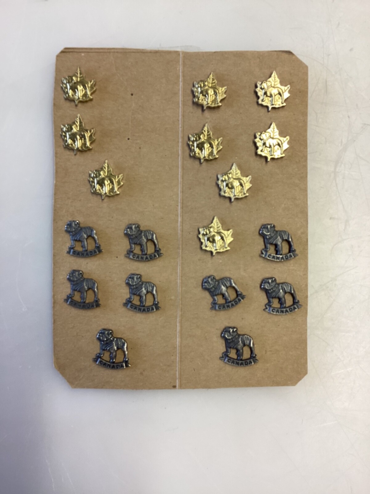 Vintage Mack Canada lapel pins , 18 total. New