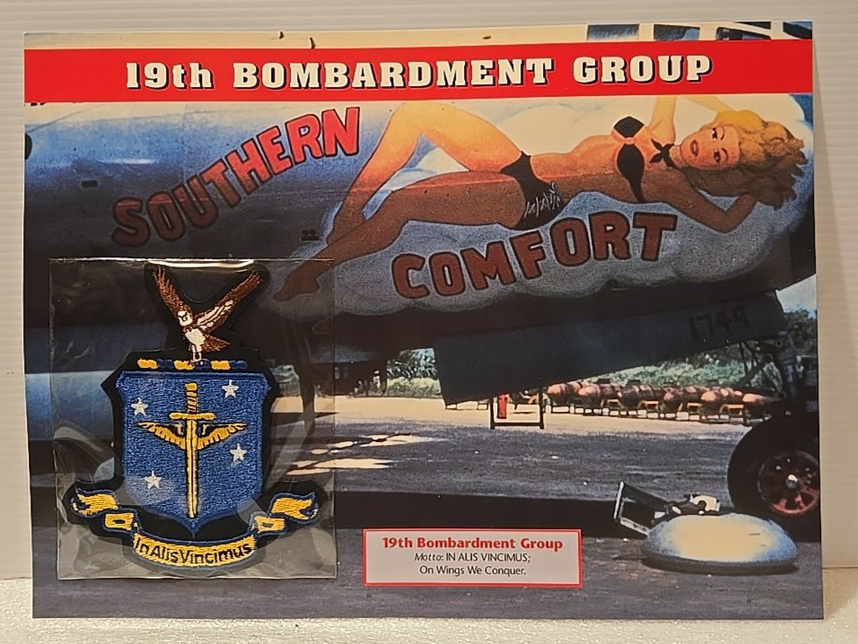 WWII Emblems Of Air War Patch 19th Bombardment Group  \