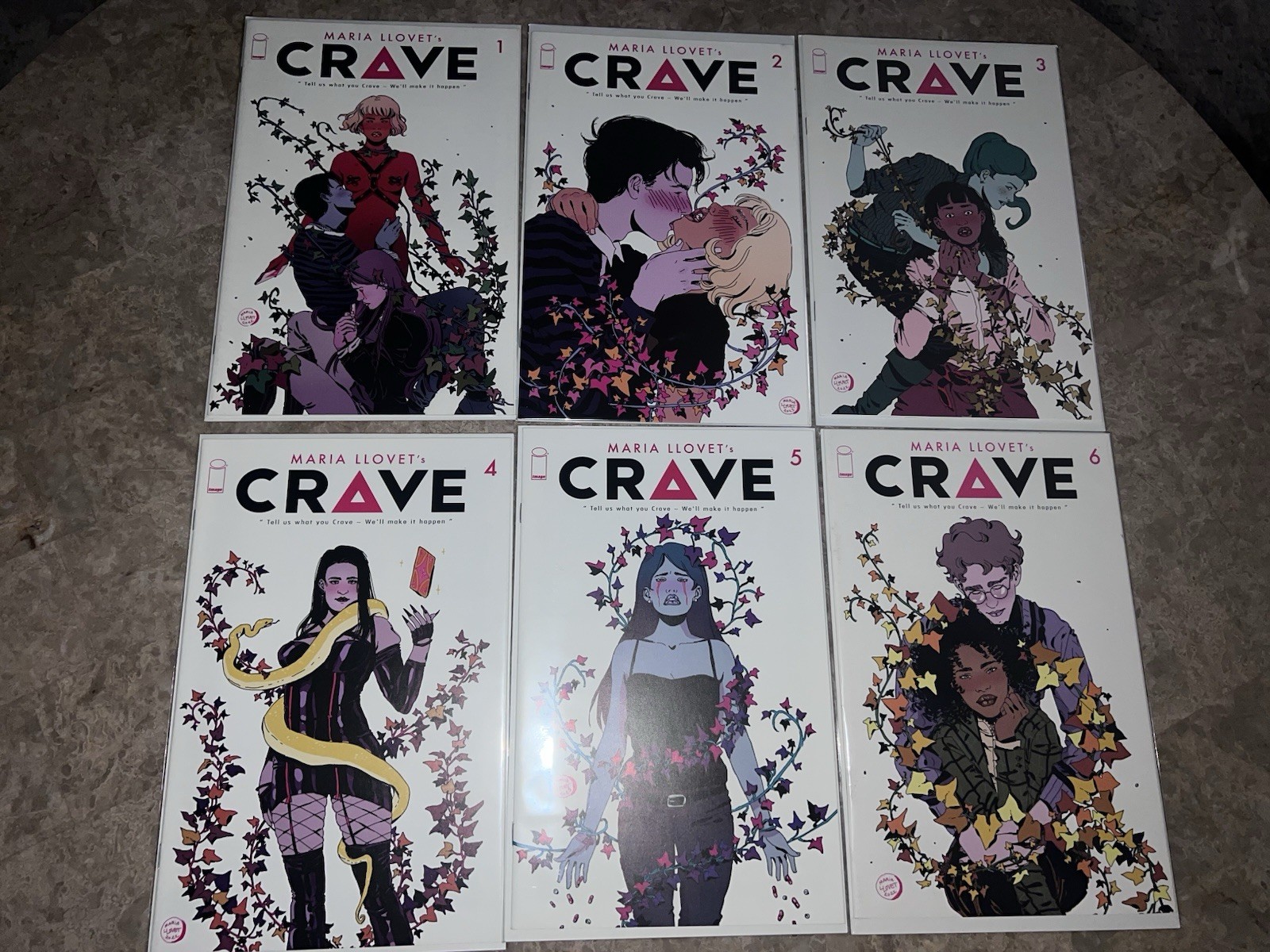 Crave #1-6 Complete Set (Image Comics, 2023)