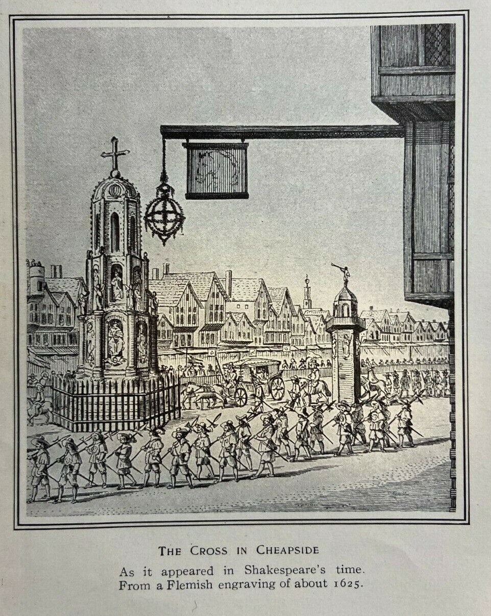 1909 England The Mermaid Club Sir Walter Raleigh Ben Johnson