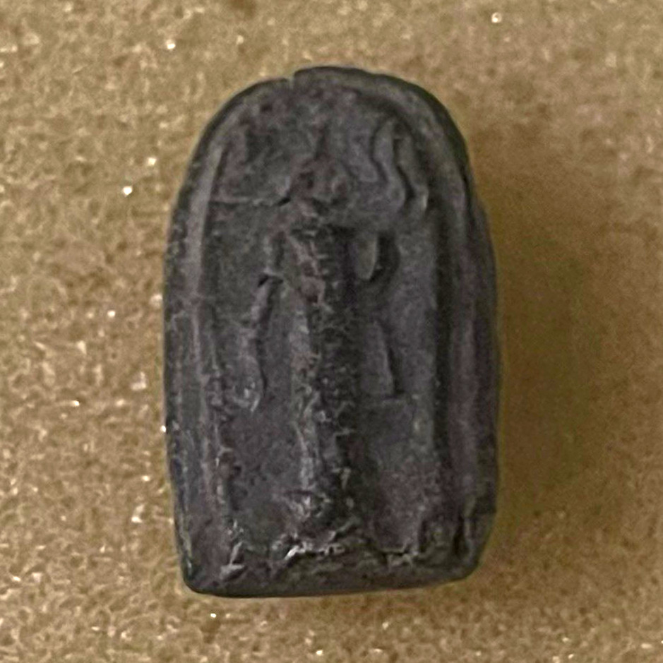 Thai Buddhist Amulet Phra Somdej Black Sacred Powder Talisman Collectible