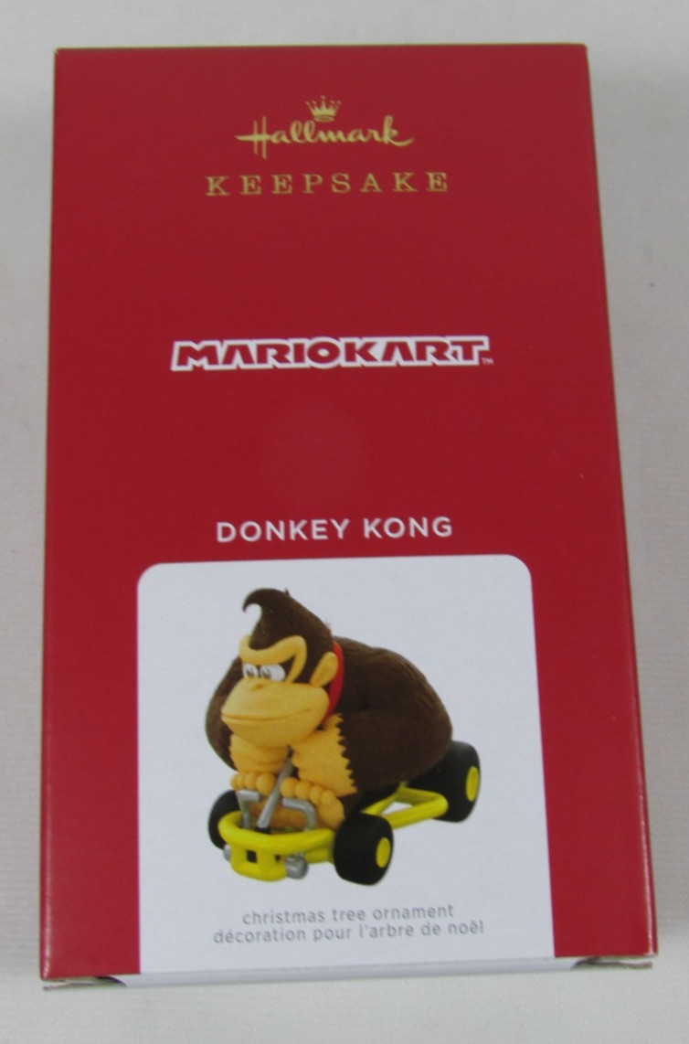 2021 HALLMARK KEEPSAKE MARIO KART DONKEY KONG ORNAMENT NEW IN BOX P