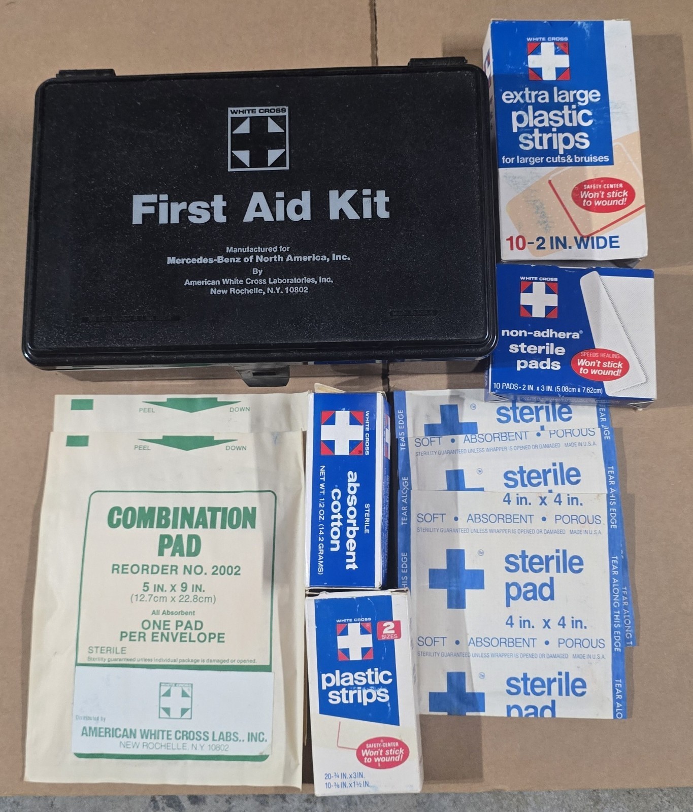 Vintage MB First Aid Kit Box Q4860004