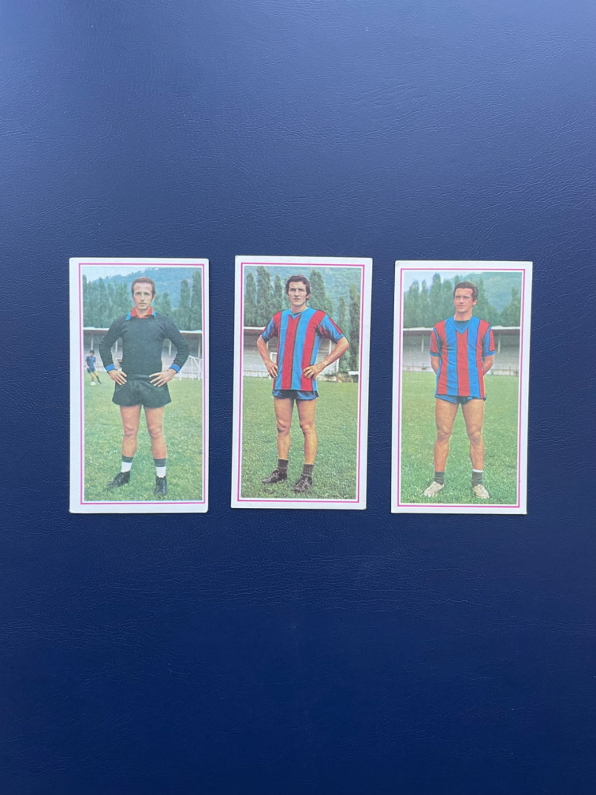 PANINI FOOTBALLERS 1970/71 CATANIA LOT 3 fig.   - NEW FROM NEWSSTAND SACHET