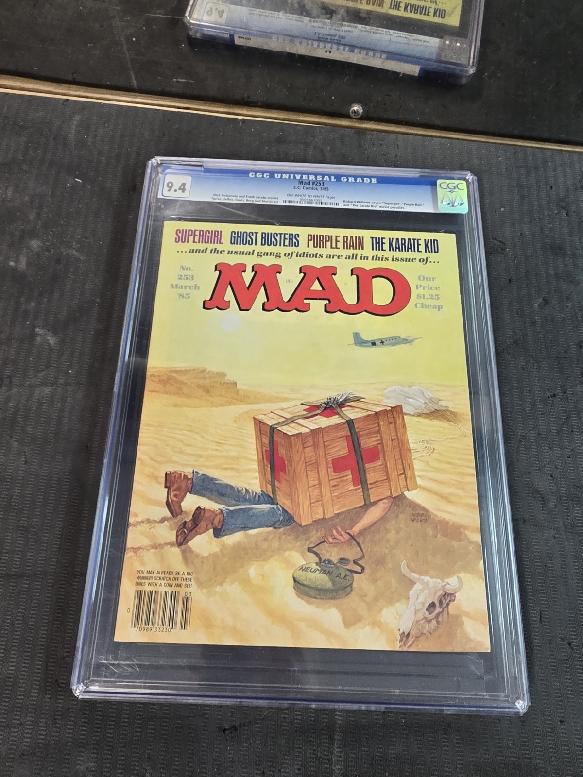 Mad #253 Cgc 9.4 Cracked Case