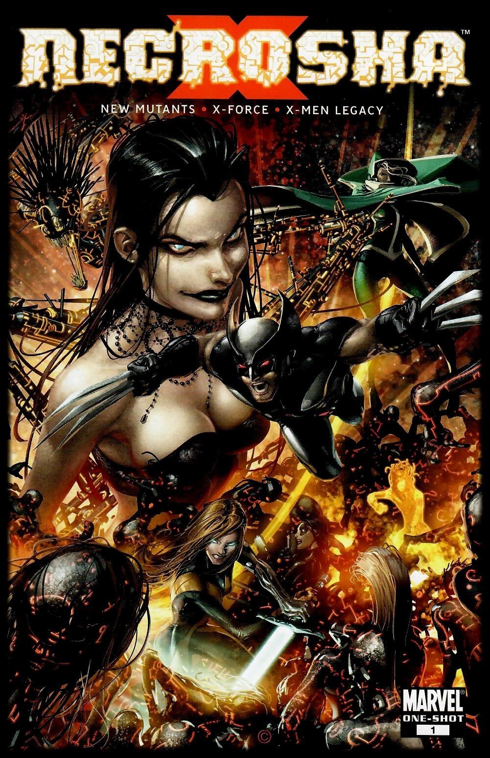 X Necrosha #1 VF Condition One-Shot 1st Print (Marvel Comics, Dec 2009)