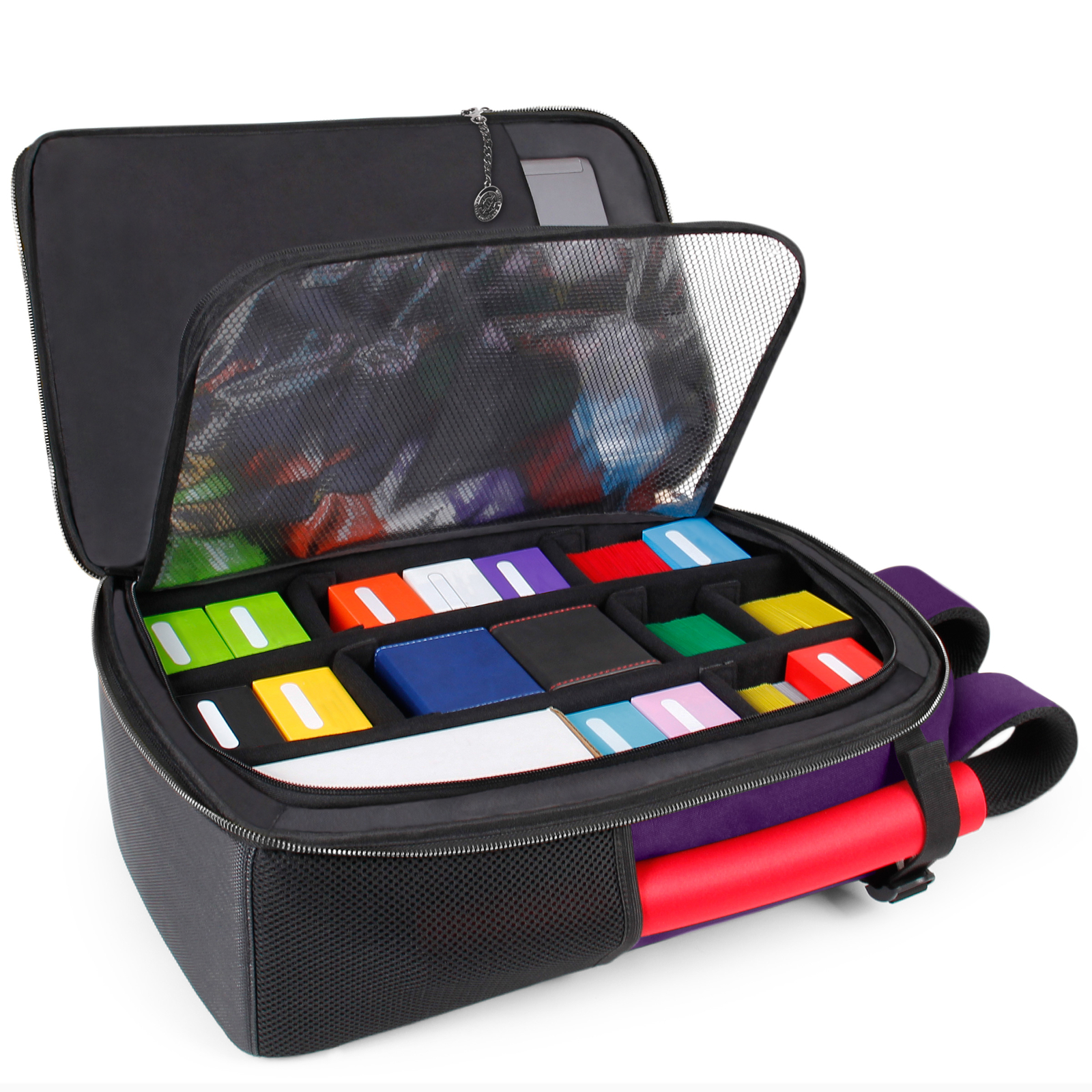 ENHANCE MTG Backpack Collector's Edition, TCG Card Organization (Dragon Purple)