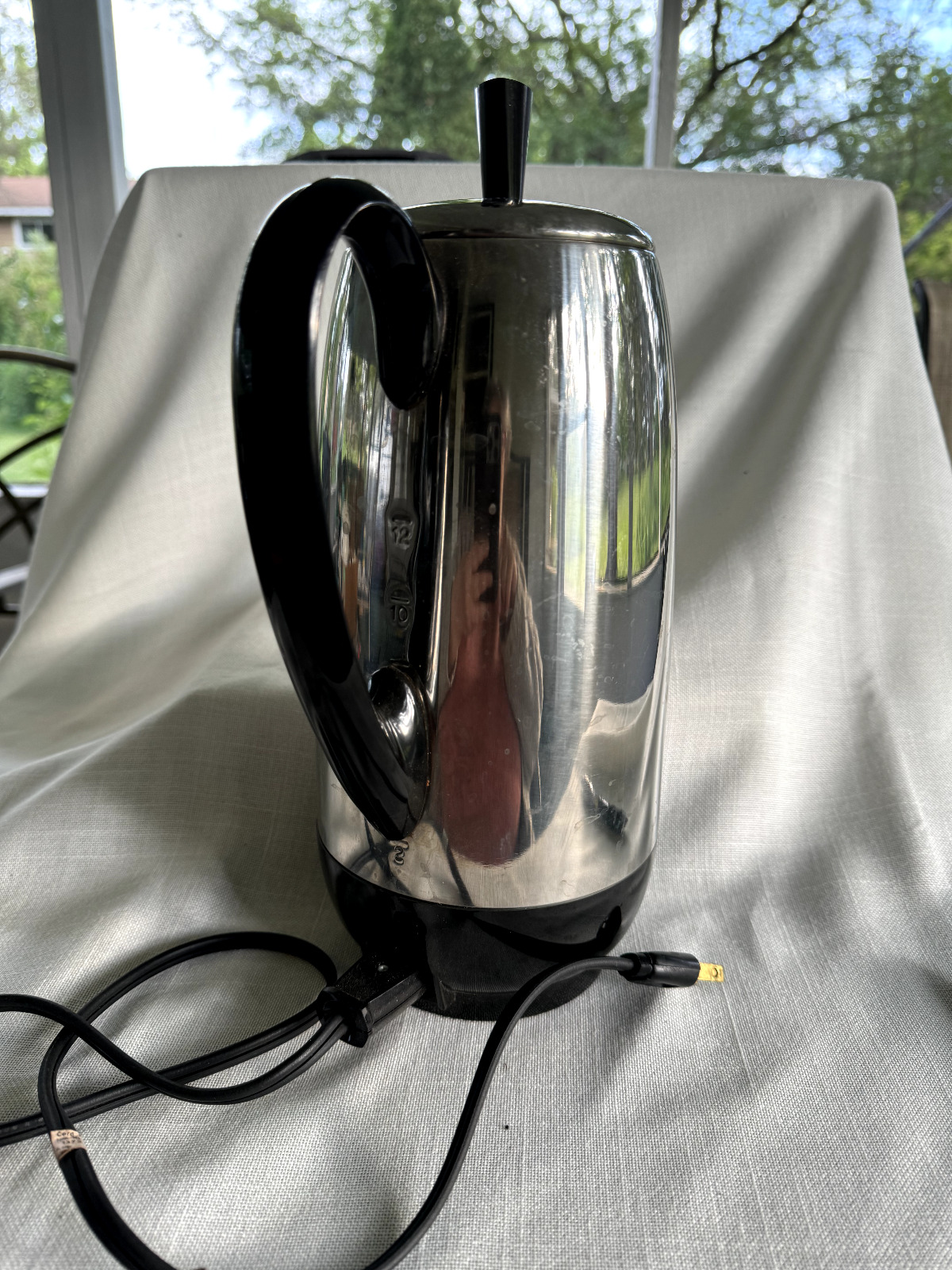 Farberware 12 Cup Automatic Coffee Percolator Pot  Super Fast and Super Clean