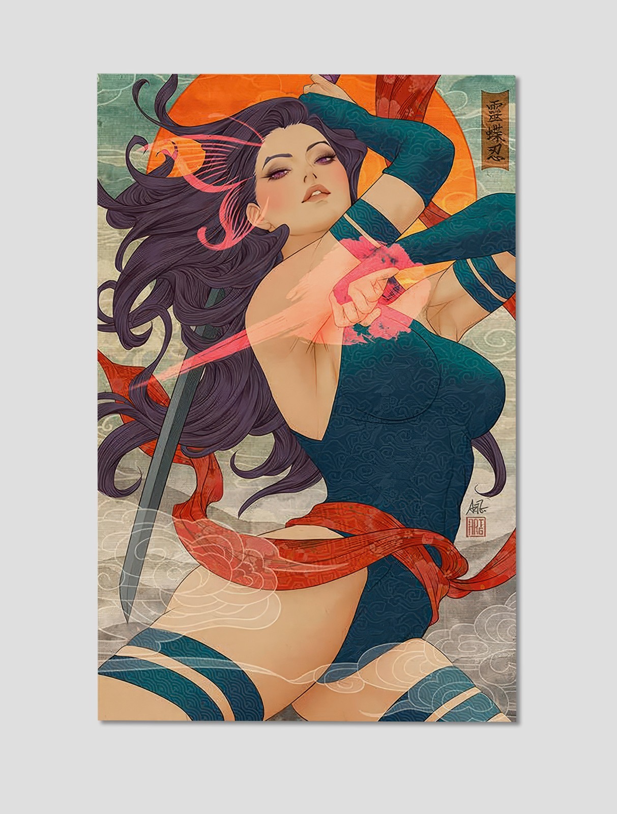 Psylocke: Ninja Premium Giclee Print 11