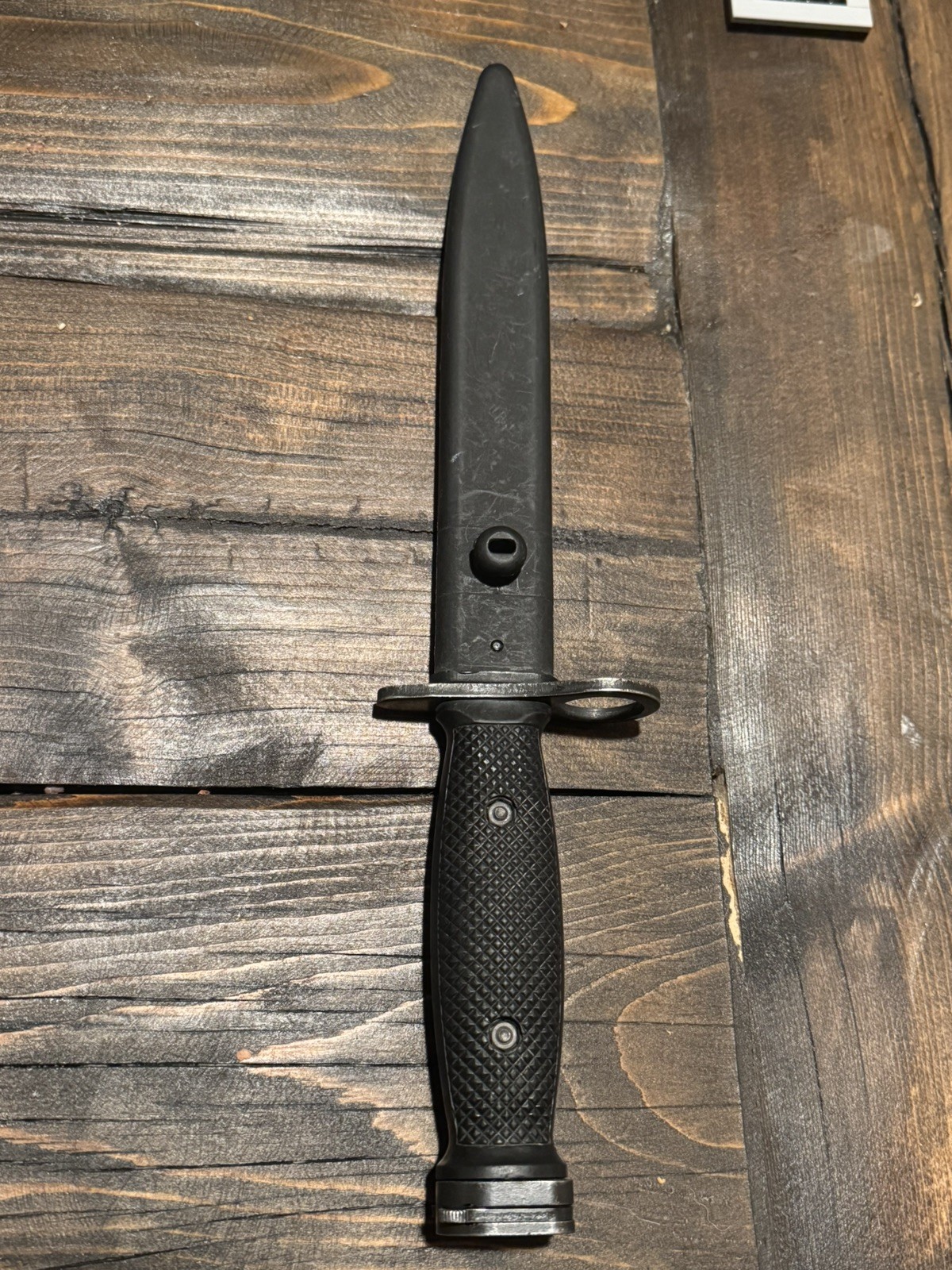 Canadian Armed Forces C7 Nella Bayonet & Scabbard