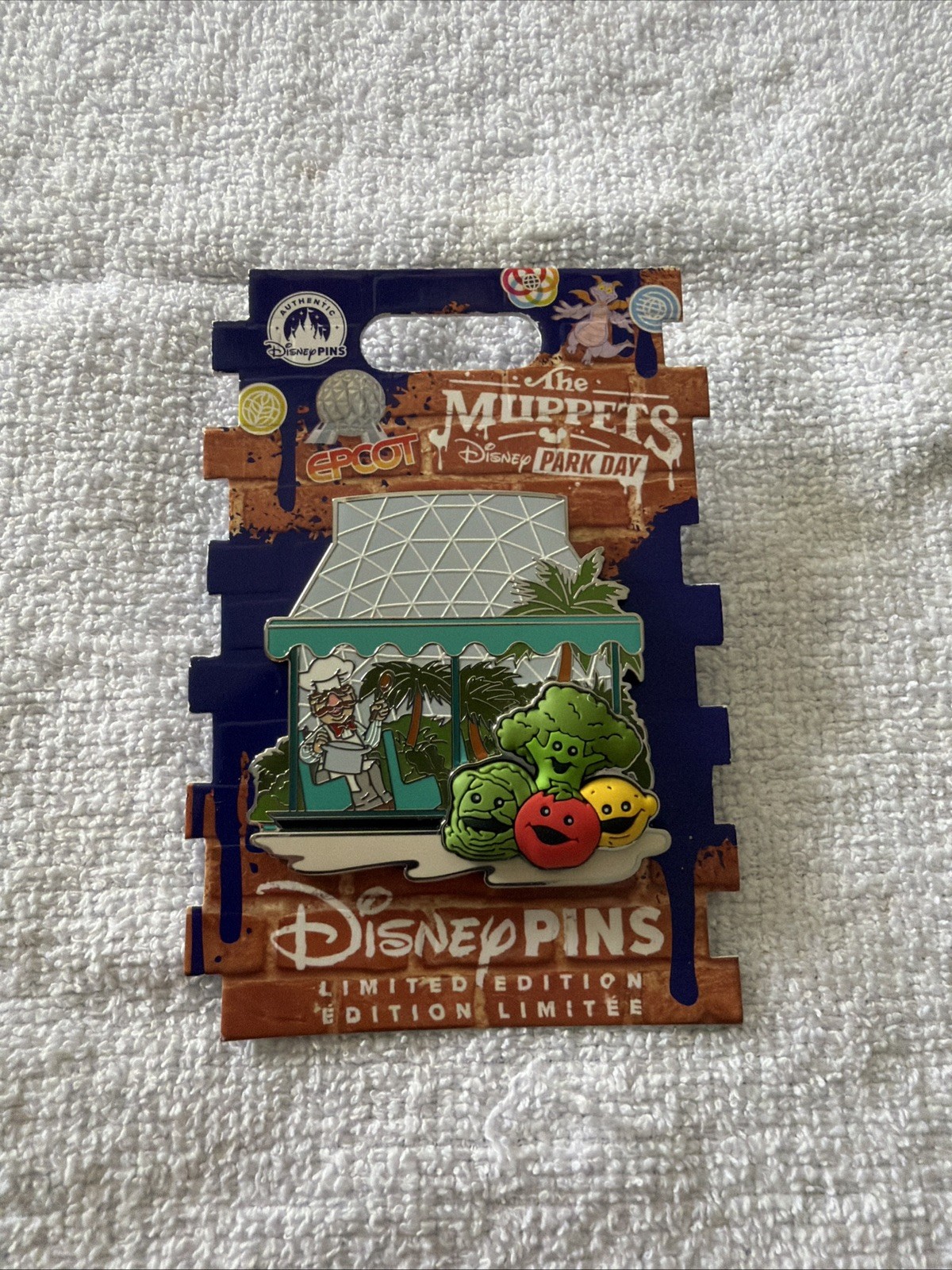 Disney Muppets Park Day Swedish Chef Epcot Living with the Land LE Pin 2026 WDW