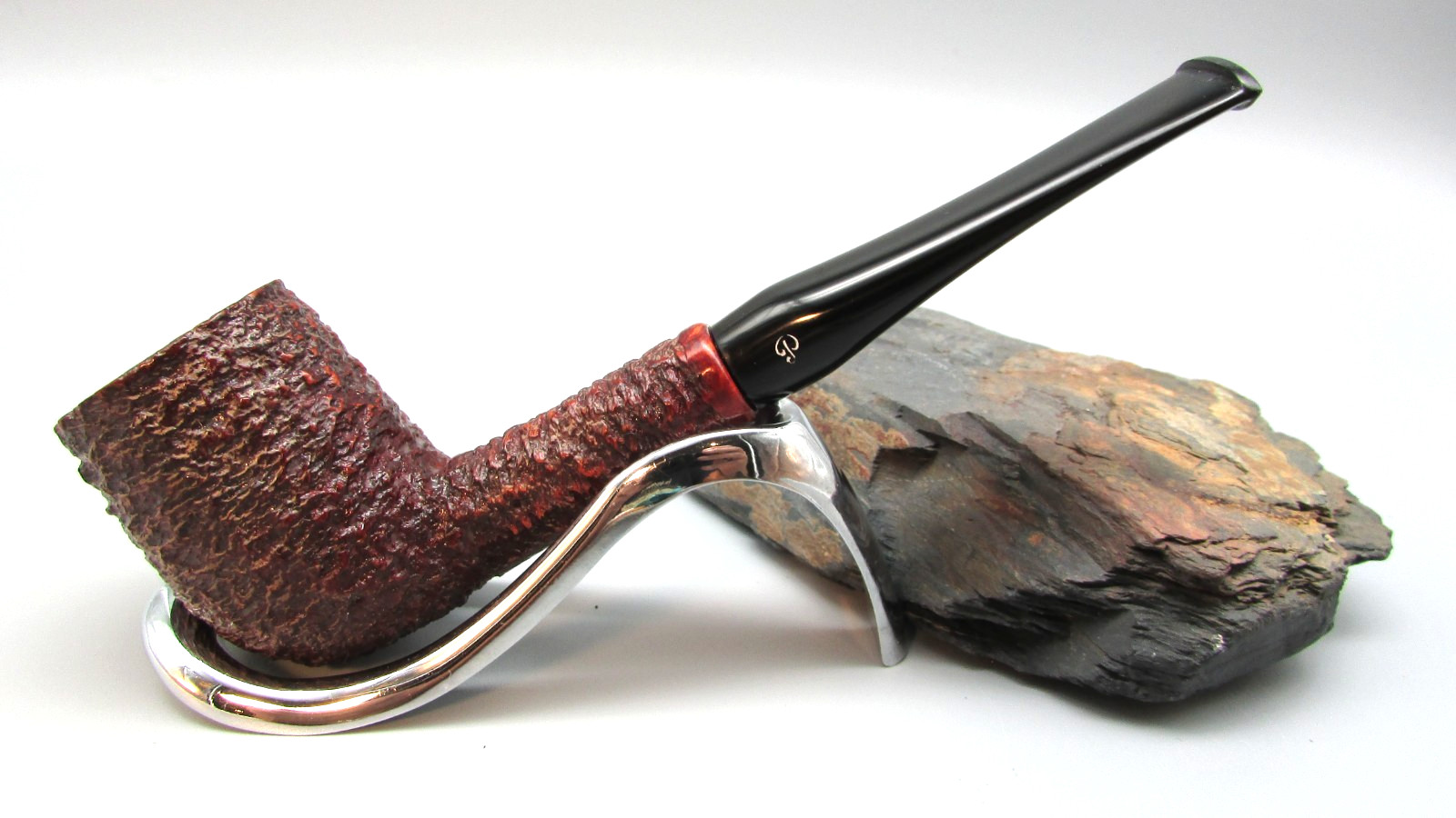 Vintage Petersons Kapmeer Tobacco Pipe #14 Red Straight Billard Nice Clean