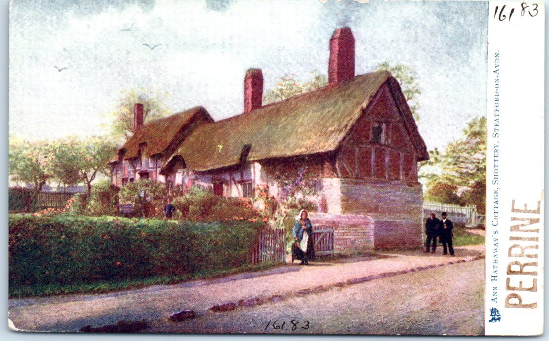 Postcard - Anne Hathaway\'s Cottage - Shottery, England