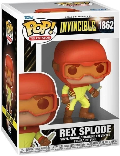 Funko Pop Invincible - Rex Splode #1862 - New 