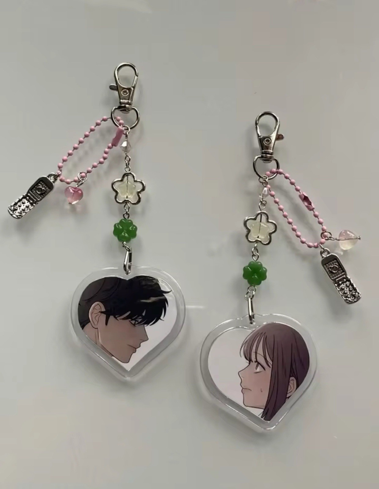 Operation True Love Manwha Keychain Set of 2