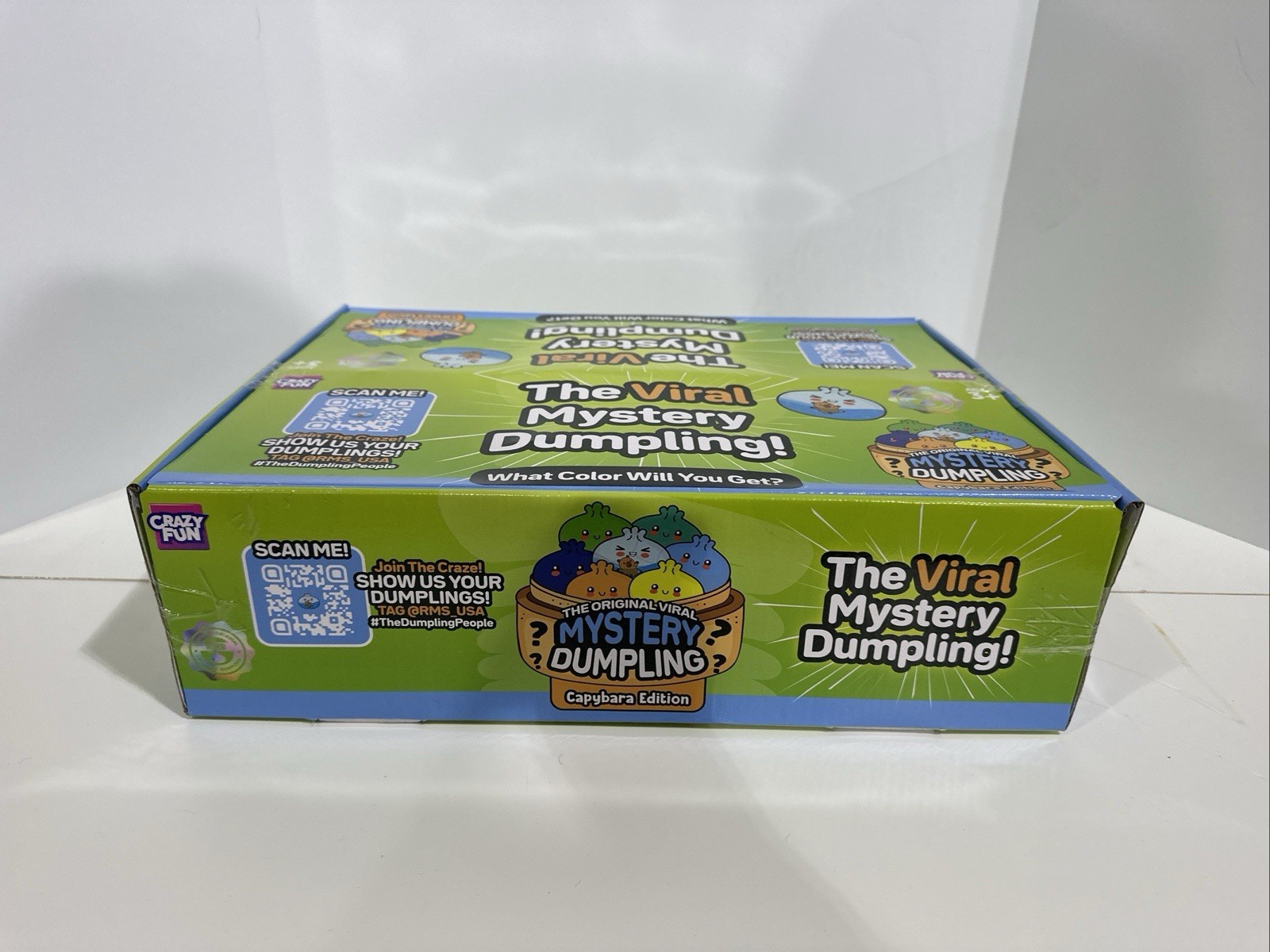 Crazy Fun RMS FULL CASE of 24 Viral Mystery Dumpling CAPYBARA