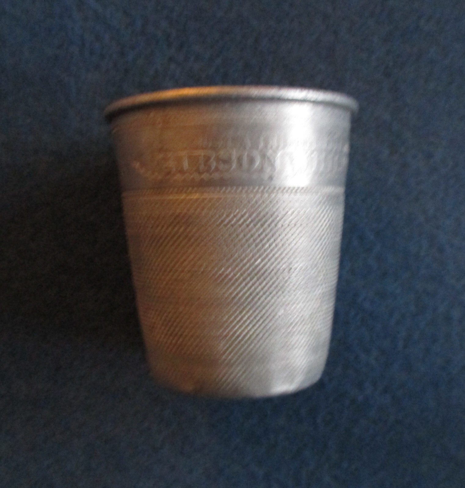 Rare Pre Prohibition Advertising Thimble Gibson Whiskey Schenectady New York