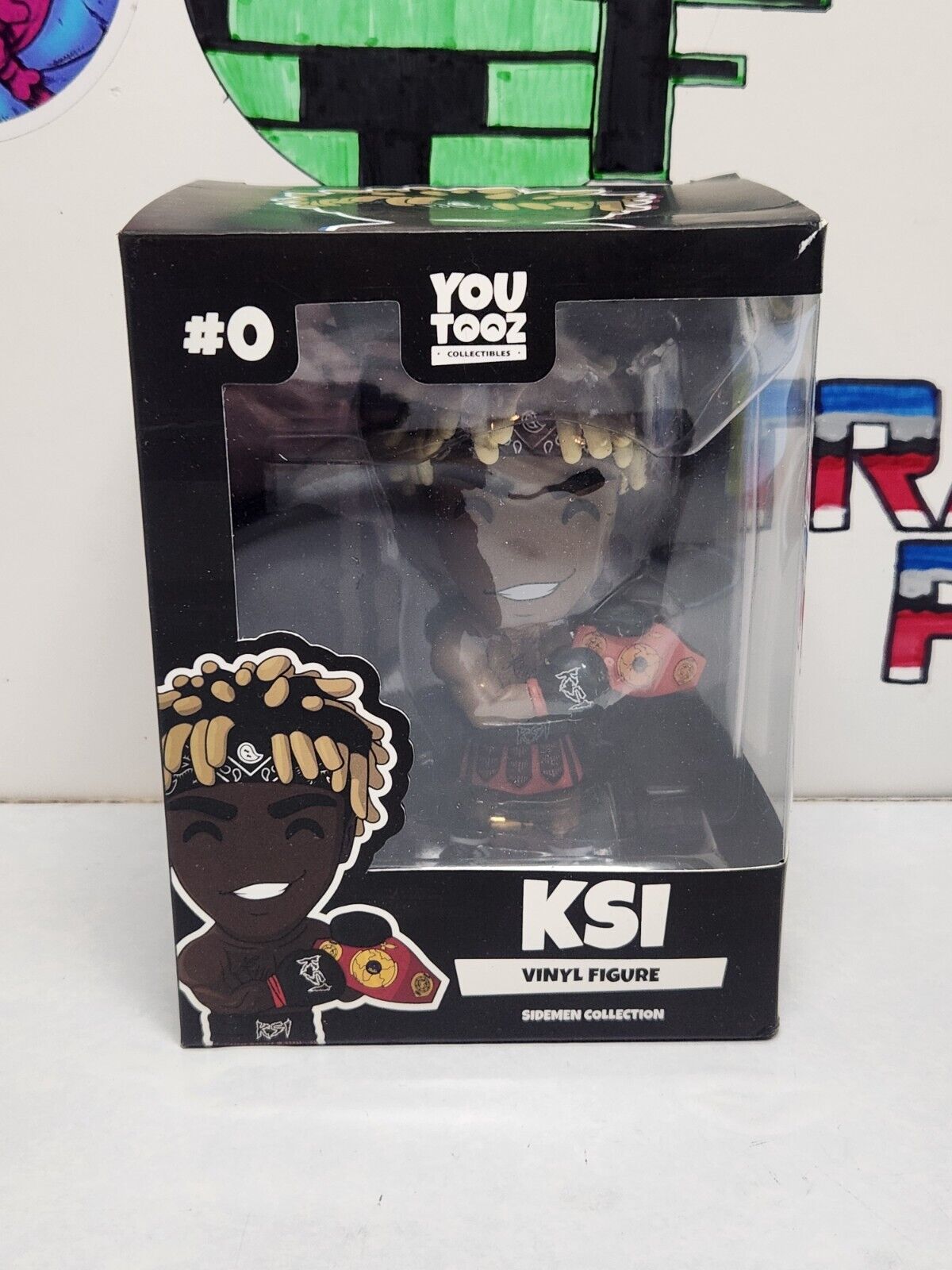 KSI Youtooz Collectible Limited Edition Figurine In Hand (Used/Opened)