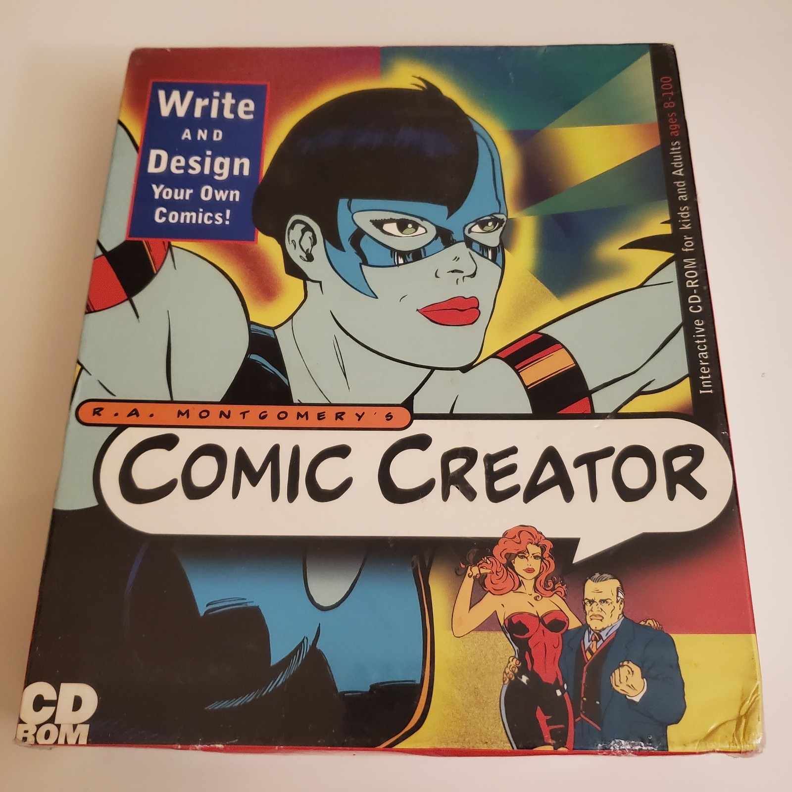 R.A. Montgomery\'s Comic Creator (PC CD-ROM, 1995) BRAND NEW, FACTORY SEALED
