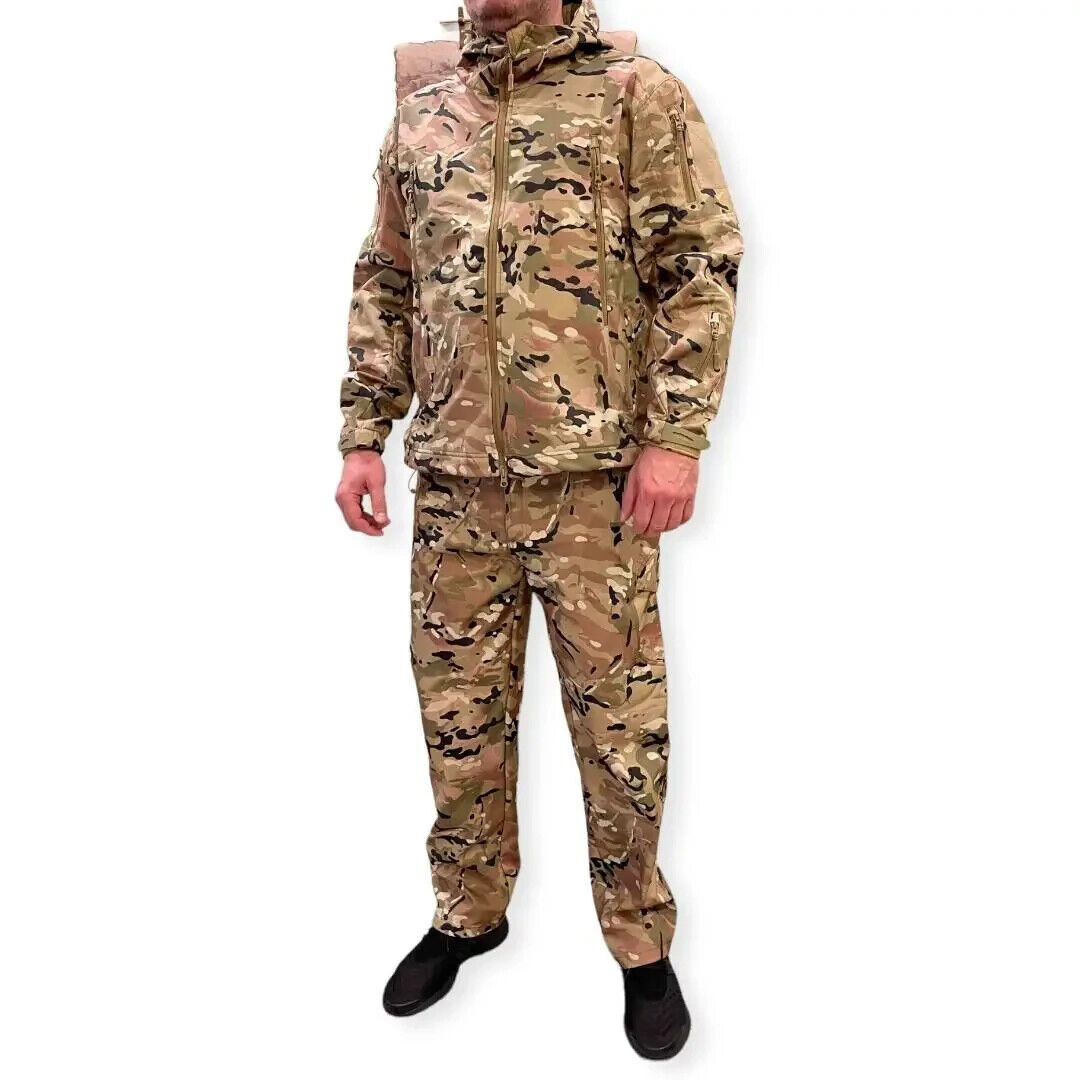 Tactical men's camouflage military suit zsu uniform Ukraine