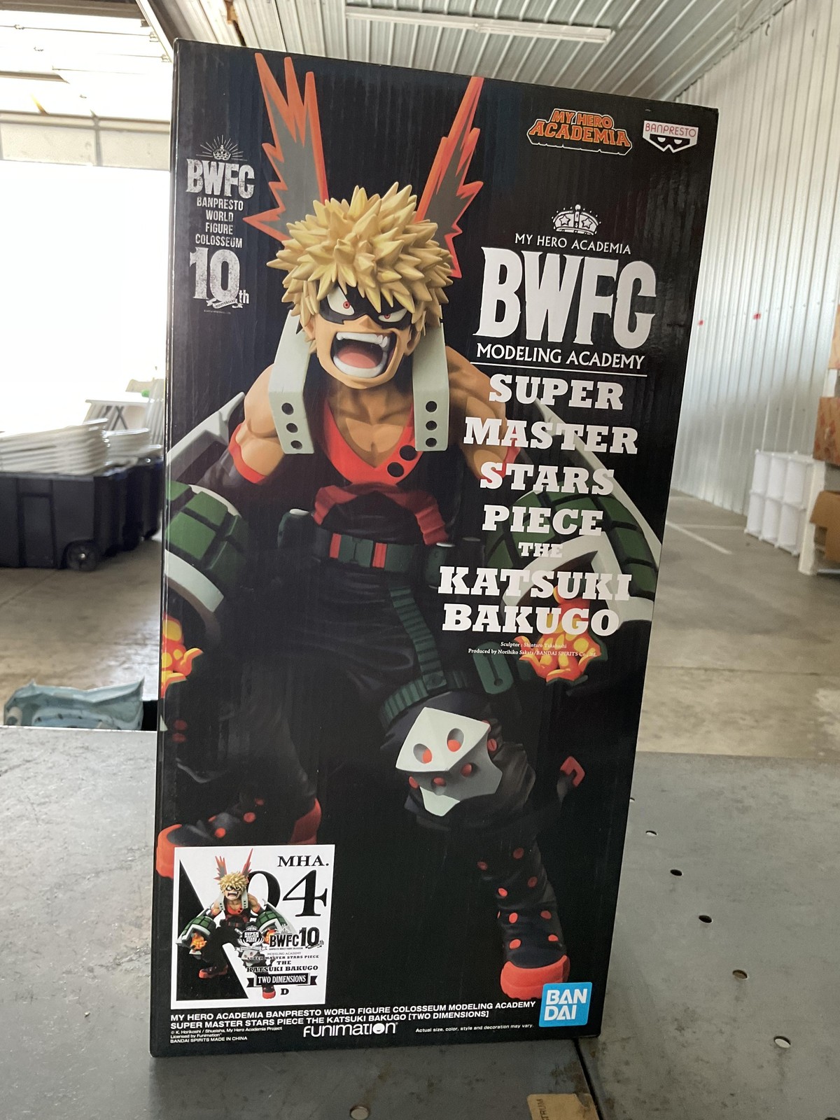 Banpresto My Hero Academia Bakugo Katsuki SMSP Figure New Boxed US Seller