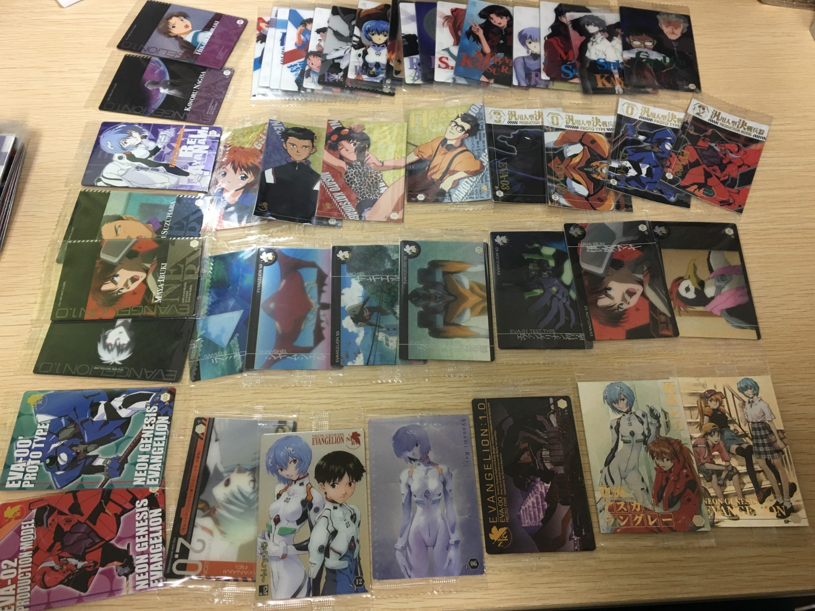 Evangelion Wafer SP wafer Card UNOPEN NEW lot ASUKA FOIL REI BANDAI Japanese Evangelion Wafer SP wafer Card UNOPEN NEW lot ASUKA FOIL REI BANDAI Japanese