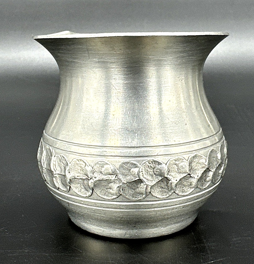 Vintage Perletinn Pewter Mini Vase Norway 2.5\
