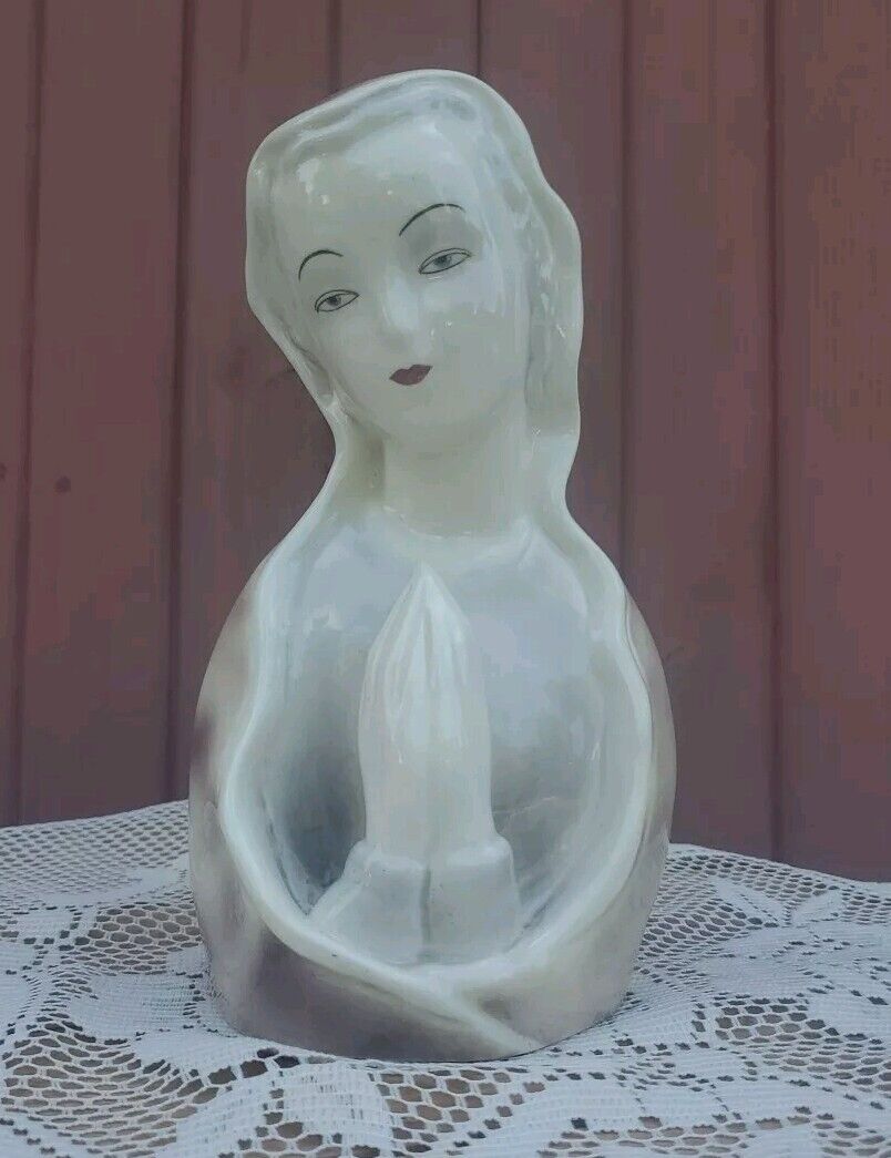 GOLDSCHEIDER Porcelain MADONNA Bust, Figurine