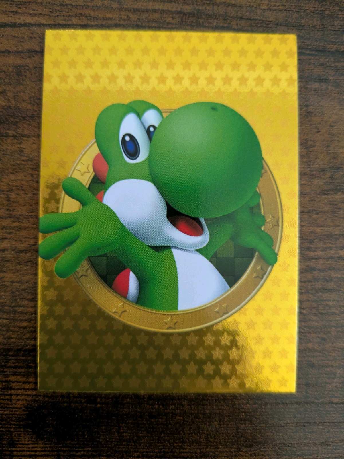 2022 Panini Super Mario Bros Golden Card Yoshi #149 Gold Foil