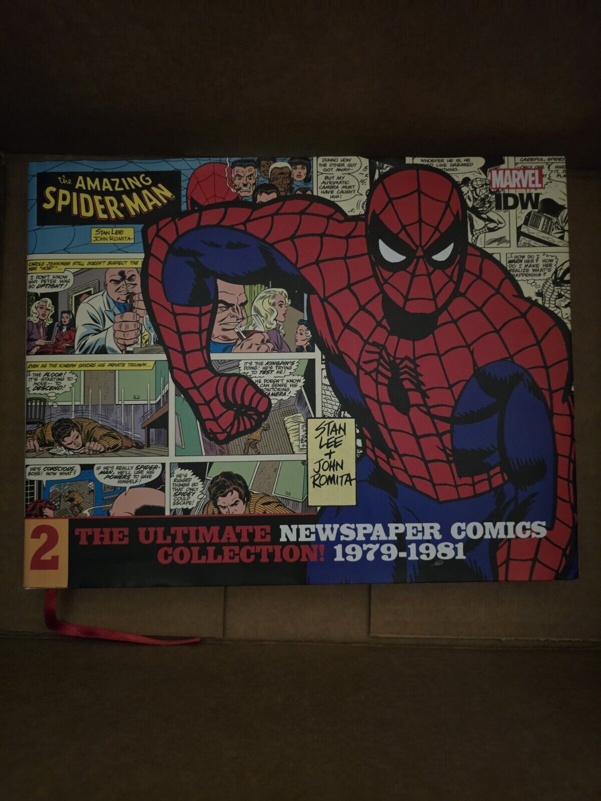 #2 Amazing Spider Man  The Ultimate Collection Newspaper Comics Hardcover 